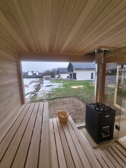 Venkovní sauna - firma SAUNFIT - 10