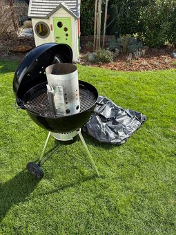 WEBER GRIL NA DŘEVĚNÉ UHLÍ MASTER-TOUCH 57 CM - 10