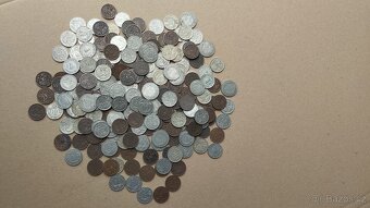 RU mince, rakousko uhersko, přes 700gr, (226ks minci) - 10