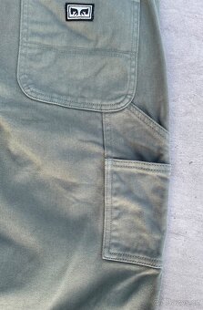 OBEY Carpenter Jeans Green Kalhoty Džíny - 10