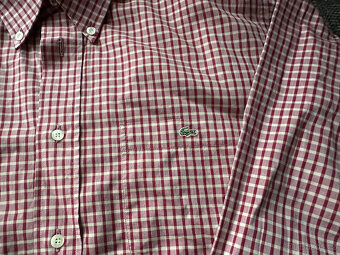 Pánská košile Tommy Hilfiger a Lacoste vel. L - 10
