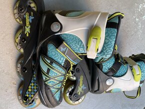 Kolečkové brusle/inline - rostoucí K2 Charm X Pro - mám 2 ks - 10