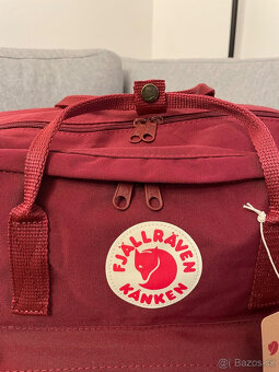 Prodám batoh značky Fjällräven Kanken Weekender Ox Red - 10
