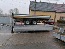 Nákladní přívěs vlek podvalnik sklápěč kára - 10