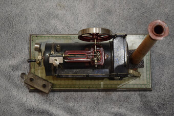 Parní stroj - Bing, sbírkový stav, vzácný - 10