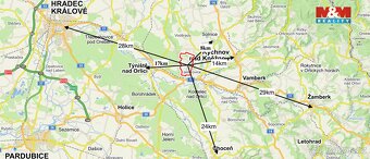 Prodej kanceláře v Častolovicích, ul. Komenského - 10