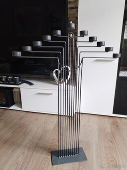 Originální kovový svícen 80 cm - 10