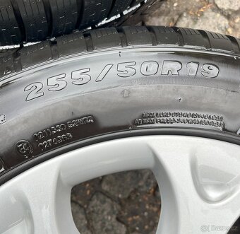 ALU KOLA R19 5X120, ORIGINÁL BMW X5 / X6, ZIMNÍ PNEU 7MM - 10