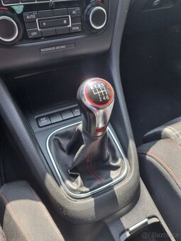 Kožena radiaca paka VW GTD s červenou niťou - 10