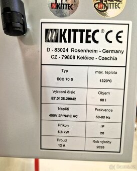 Elektrická vypalovací pec na keramiku ECO 70 S - 10