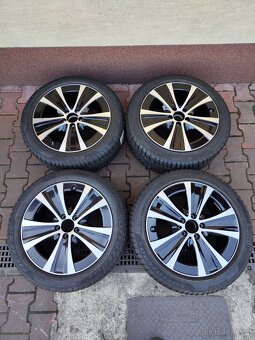 Originální dvourozměrná ALU kola MERCEDES 18" s pneu PIRELL - 10