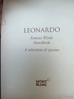 Montblanc skvělé postavy Leonardo da Vinci 3000 LE plnicí pe - 10