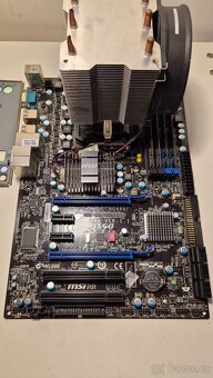 💻 Prodám 2x základní desku s CPU a RAM – funkční, cena doho - 10