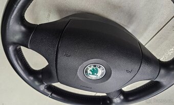 Kožený volat Škoda Octavia 2 včetně airbagu - 10