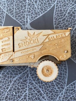 Nový dřevěný model Iveco "Karel" - Dakar, Macík jr. - 10