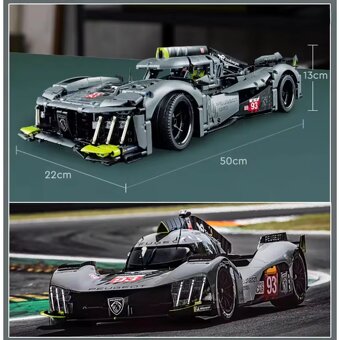 STAVEBNICE Technic 42156 PEUGEOT 9X8 24H Le Mans Hybrid (náh - 10
