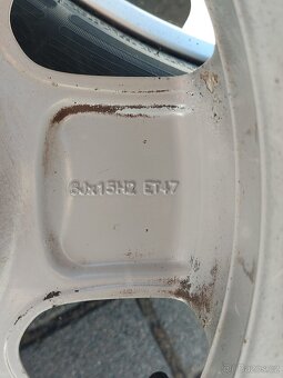 Sada 15" Alu Kol VW Caddy - 10