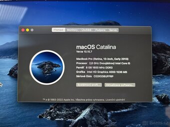 MacBook Pro 13” Retina (Early 2013) i5 2.6GHz, 8GB/256GB SSD - 10