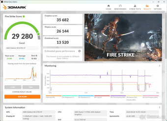 Herní PC- Ryzen 7 5700G,32GB RAM,1TB SSD,6700XT 12GB, WIN11 - 10