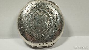 Staré stříbrné kapesní hodinky, stříbro, ag, zasiláme ihned - 10