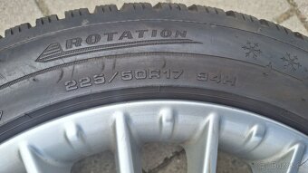 Alu kola Alfa Romeo 17" 5x110 pneu 225/50 R17 6+mm Brera 15 - 10