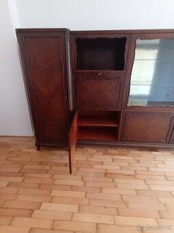 Starožitný nábytek - komoda a obyvací stěna - 10