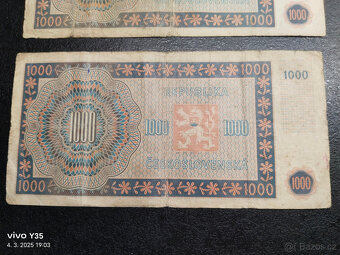 Bankovky Československo 1945 a 1946 - 10