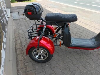 elektrická tříkolka C5 2000w červená - 10