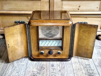 Rádio Mikrofona MK 306 Superdual Luxus, 1935-36 - 10