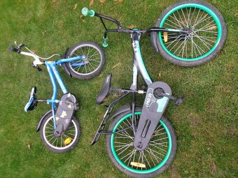 prodám čtyřkolová dětská kára, stará dětská šlapací tříkolka - 10