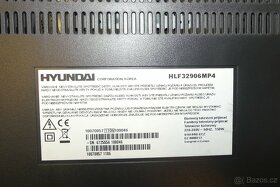 HYUNDAI LCD TV HLF32906MP4, 32", FULL HD, AVI, XviD, DVB-T(M - 10