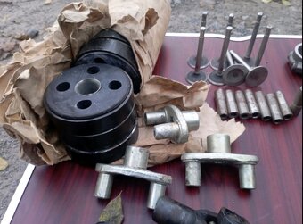 Lanko plynu spojky brzdy předstihu Dnepr Ural M72 k750 - 10