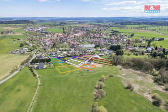 Prodej pozemku k bydlení, 1060 m², Kasejovice - 10