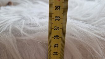 Roztomilý chlupatý taburet / stolička - 10