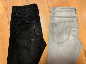 2x pánské / chlapecké džíny FSBN a Bershka 29/32 - 10