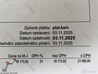 Nový detektor kovů Minelab Equinox 700 - 10