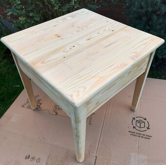 Stolička (štokrle) renovovaná 47x47x50cm - 10