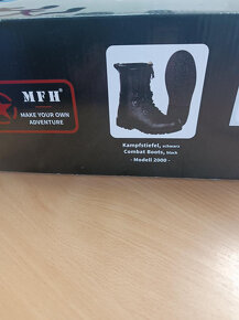 bojové BW boty kožené vel.46 1.300,- - 10