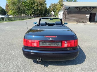 AUDI 80 CABRIO 2.6 V6 blauwe editie/blue edition - 10