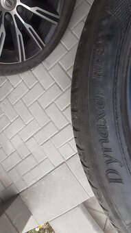 letní pneu 4x 255/40/19 - hankook, kleber - 3,5-4,5mm - 10