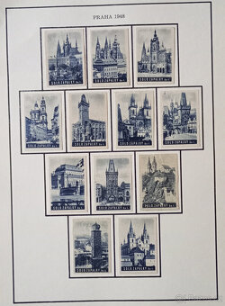 Album zápalkových nálepek 1945 - 1958 č.1 - 10