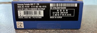 Externí SSD Samsung Portable T7 Shield 1 TB - 10