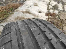 Sada kol 5x112 R16 origo AUDI, pěkné letní pneu 5-6,5mm - 10