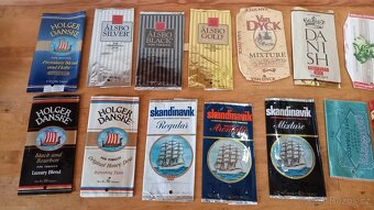 Plechovky, obaly, sáčky od tabáku, cigaret - 10