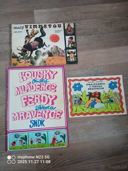Retro dětské knihy leporela casopisy - 10