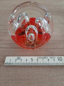 Retro sklenené težítka 2Ks - 10