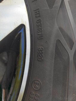 Prodám alu 17 5x114,3 ET 45 letní pneu 215/65/17 - 10