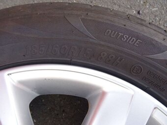 Alu disky origo VW, Škoda, 15", 5x100,ET 40, letní sada - 10