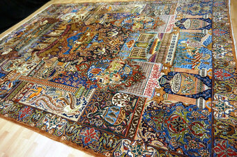 400x300cm Orientální koberec Ghom 1726 Nain - 10