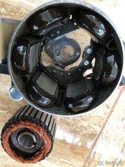 Jawa 250 / 353 kývačka půlbubnová zapalování po GO , + pól - 10